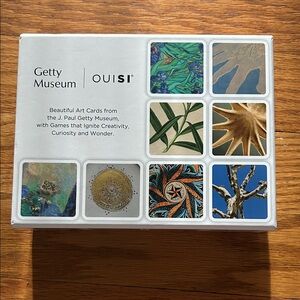 OUISI - Getty Museum Art Card Set game sealed